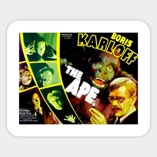 The Ape (1940) Poster 3 Sticker